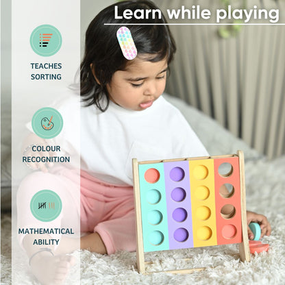 24 Months+ | Curious Crate Wooden Montessori Toys | Educational Play Set