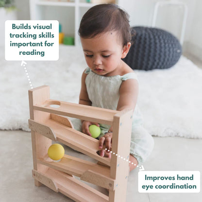 11 Months+ | Curious Crate Wooden Montessori Toys | Educational Play Set