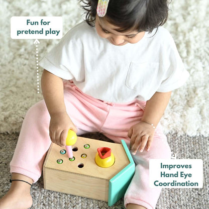 16 Months+ | Curious Crate Wooden Montessori Toys | Educational Play Set